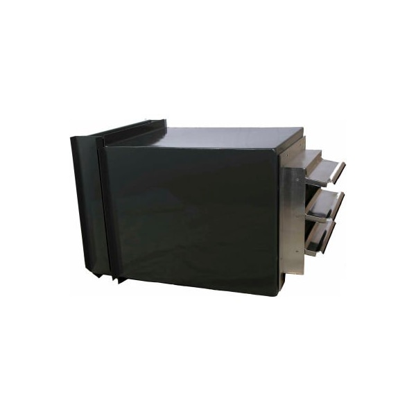 Americraft Mfg 90 Degree Curve Connector for Curtain Wall Partitions CAF-L936-2-3-TEFC - main